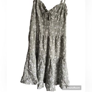 Hollister floral mini dress size small